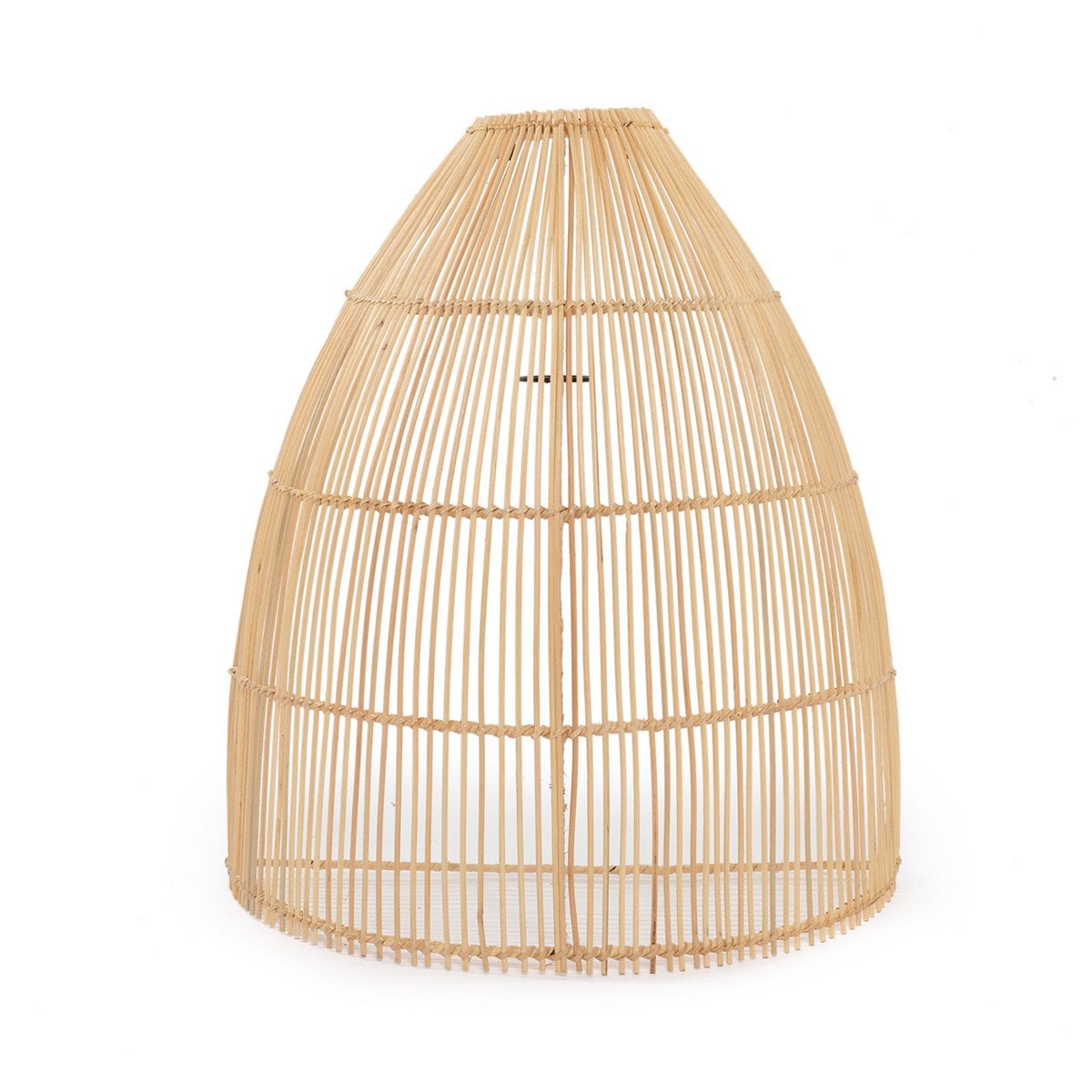 Rattan Wall Lamp - Natural Woven Design, Large Size