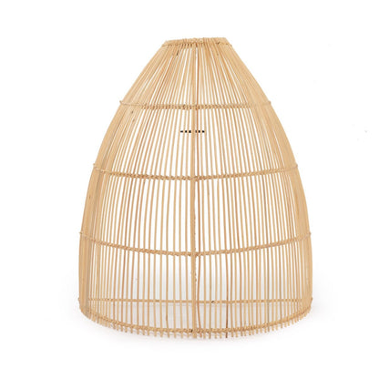 Rattan Wall Lamp - Natural Woven Design, Large Size