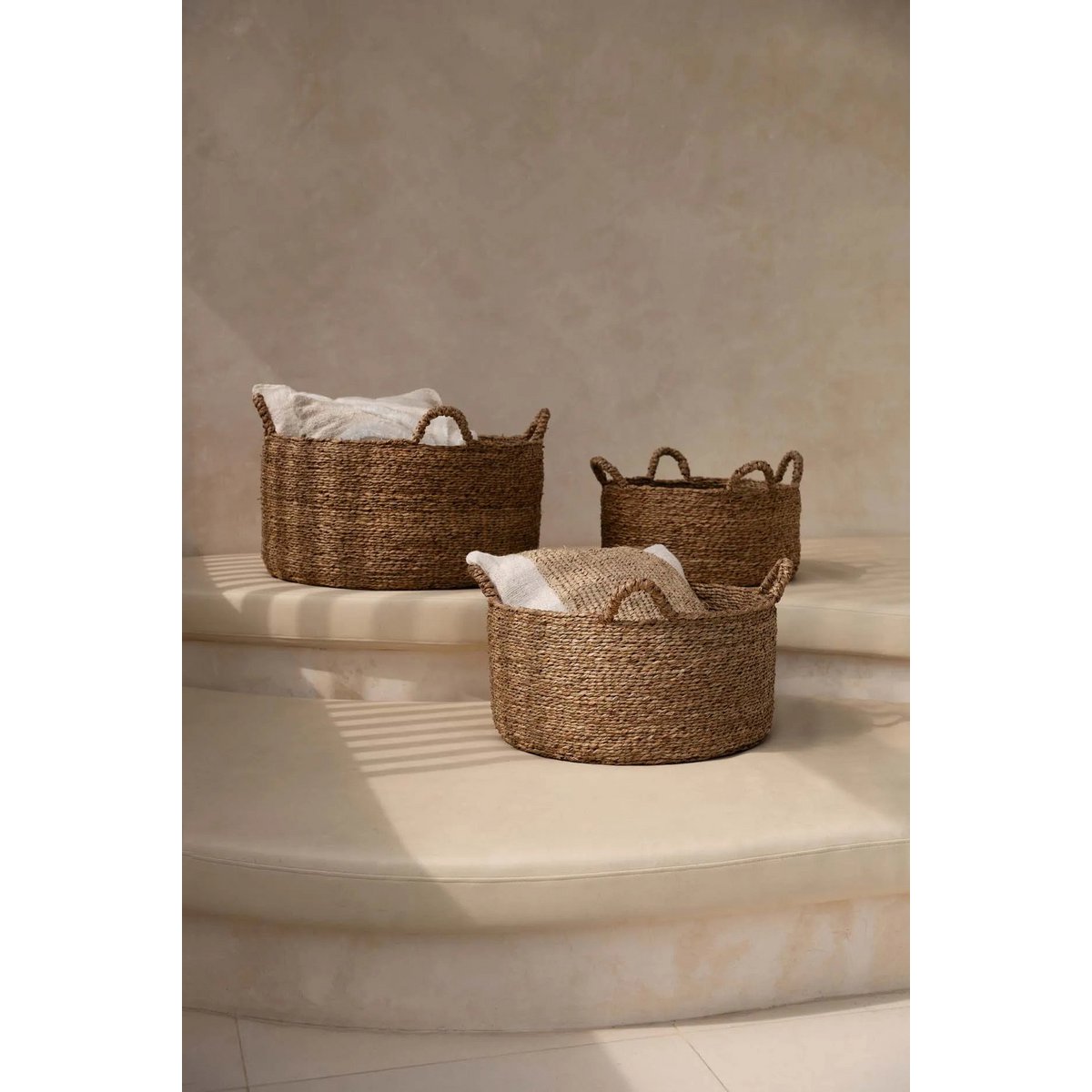 Les Quatre Mains Baskets - Natural - S