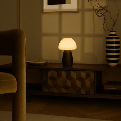 Bear Dark Brown Rechargeable Lamp | Cordless, Dimmable & Up to 100 Hours of Battery Life
