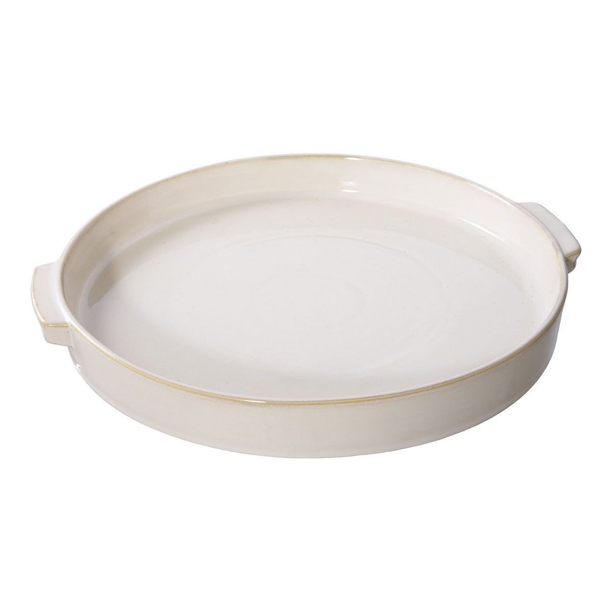 White Ceramic Tray - Minimalist Serving & Decorative Tray