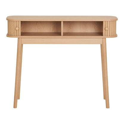Nikko Console Table - Natural, MDF/Pine, 100x30x80.5 cm