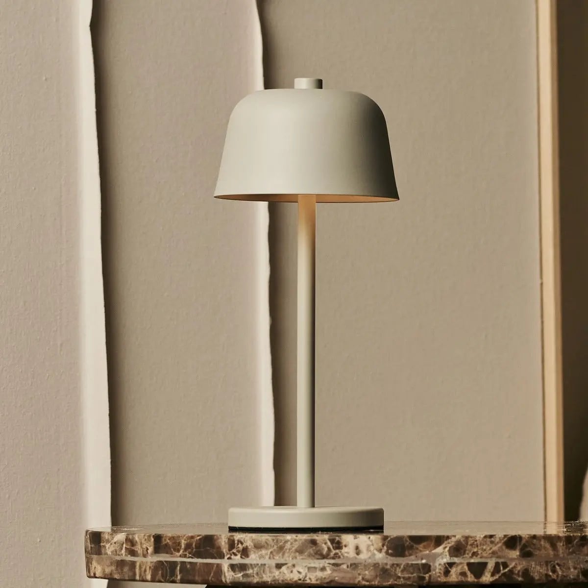 Rechargeable Table Lamp - Shadow Grey Cordless Lamp