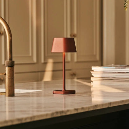 Bronze Rechargeable Table Lamp – Cordless Dimmable Accent Light