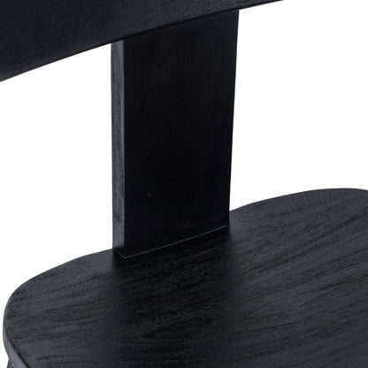 Black Dining Chair - Modern Comfort | Bazar Bizar