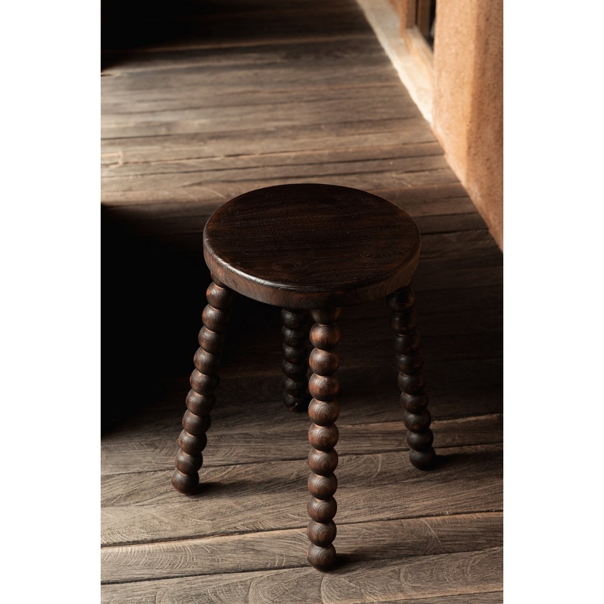 The Dango Stool - Dark Walnut