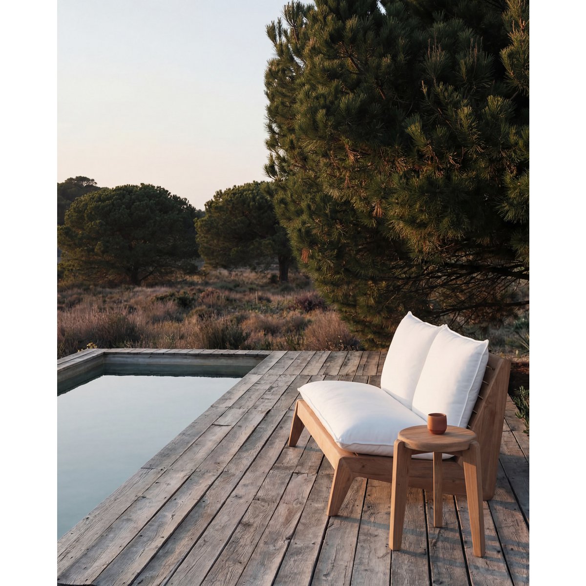 The Seseh Side Table - Natural
