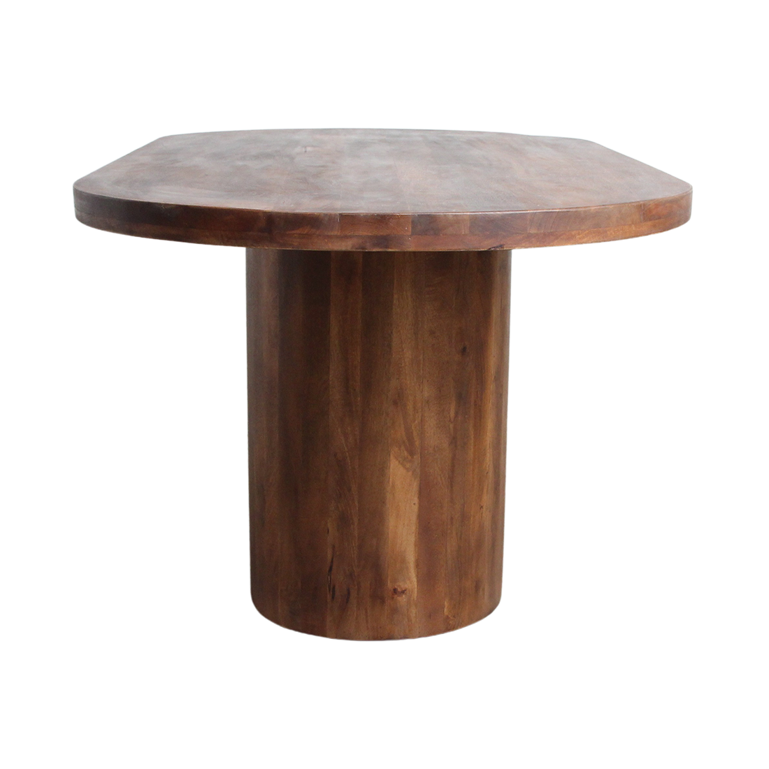 Mango Wood Dining Table - Bullnose Oblong - 180-240 cm