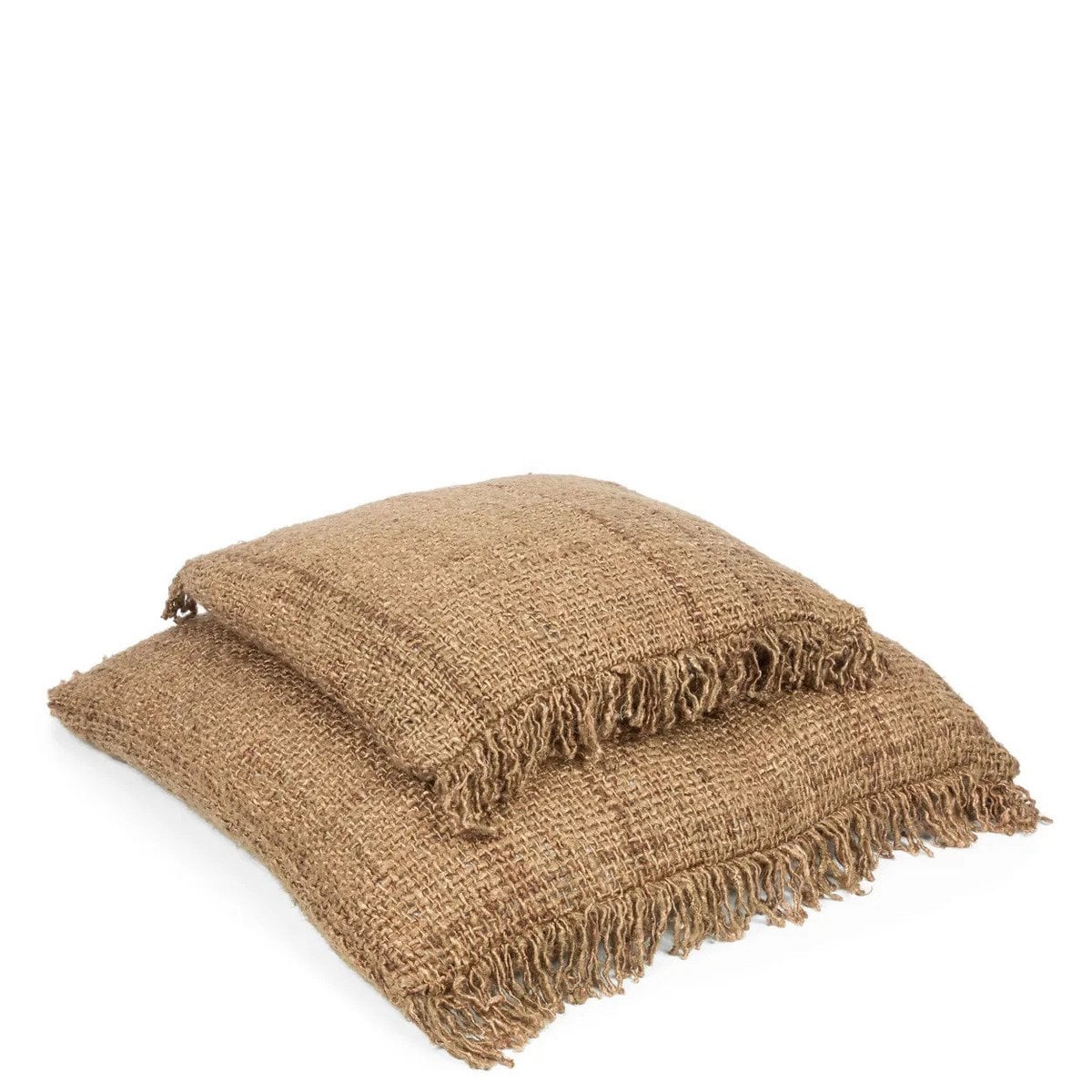Brown Cotton Cushion Cover 60x60