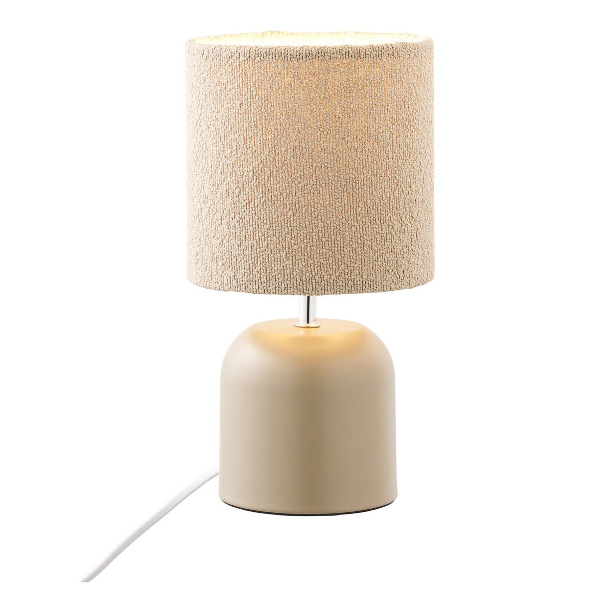 Morlet Table lamp, metal, grey