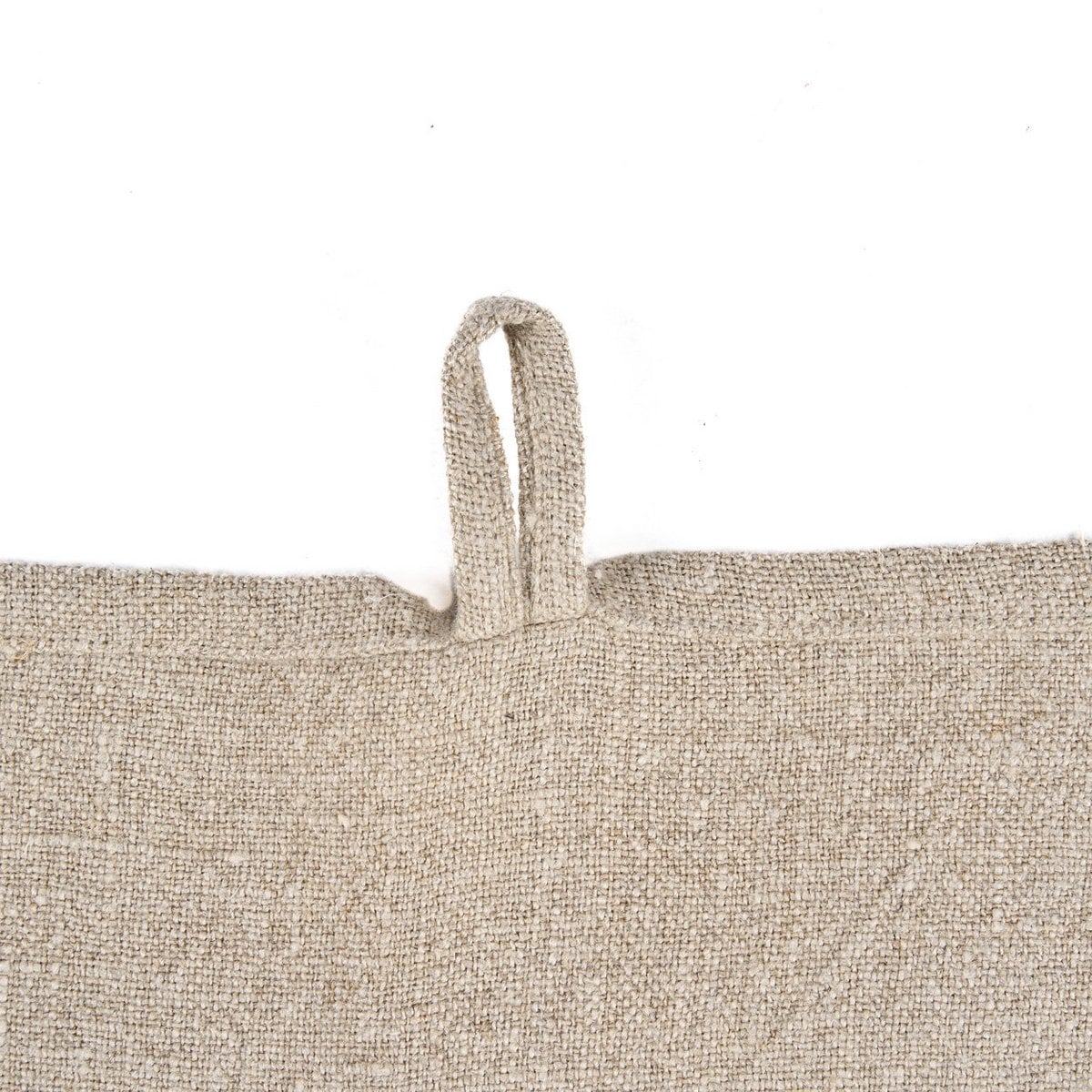 The Linen Palm Tree Kitchen Towel - Natural White - 50x70