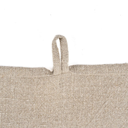 The Linen Palm Tree Kitchen Towel - Natural White - 50x70