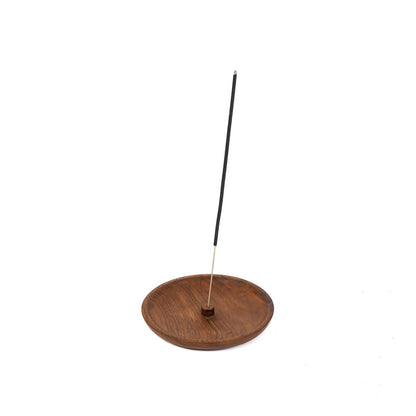 Teak Root Incense Ash Holder - Natural Wood