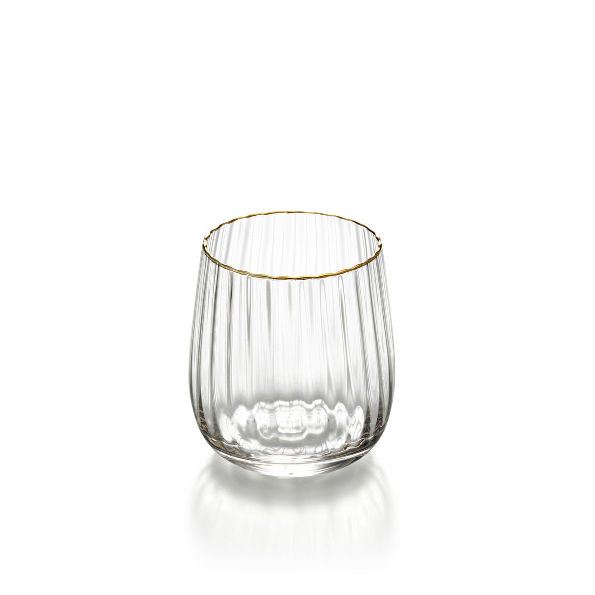 The Golden Rim Tumbler - Natural Gold