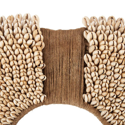 Seashell Display on Stand - Natural Coastal Decor, Shell Réunion