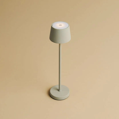 Vondel Mini Rechargeable Table Lamp Set - Shadow Grey with Charging Station