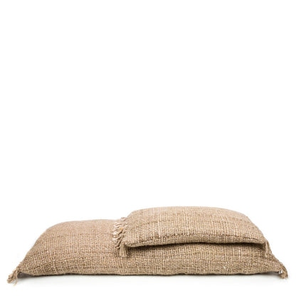Cotton Beige Cushion Cover - Oh My Gee - Hand-Dyed, 30x50