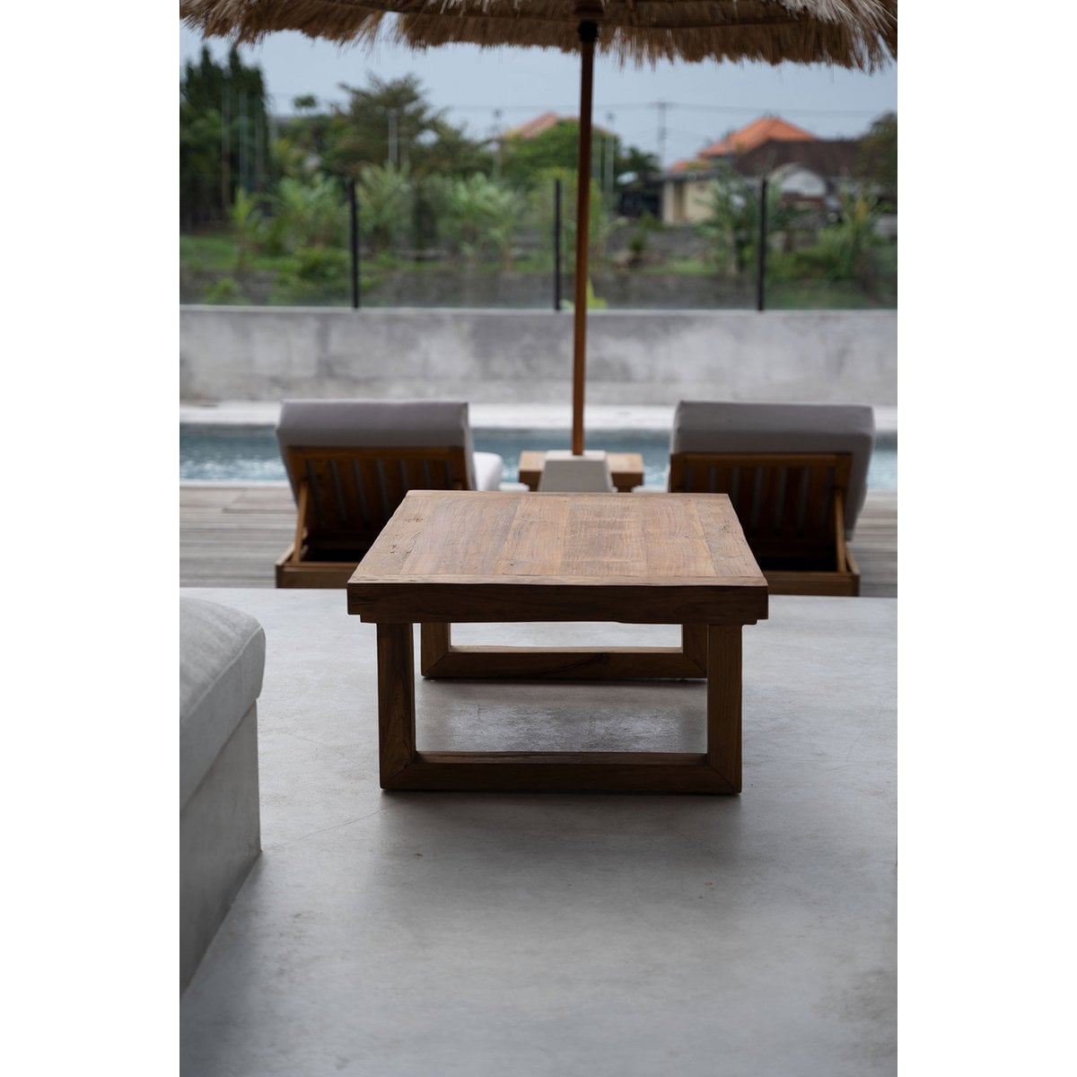 The Reclaimed Teak Coffee Table - Natural