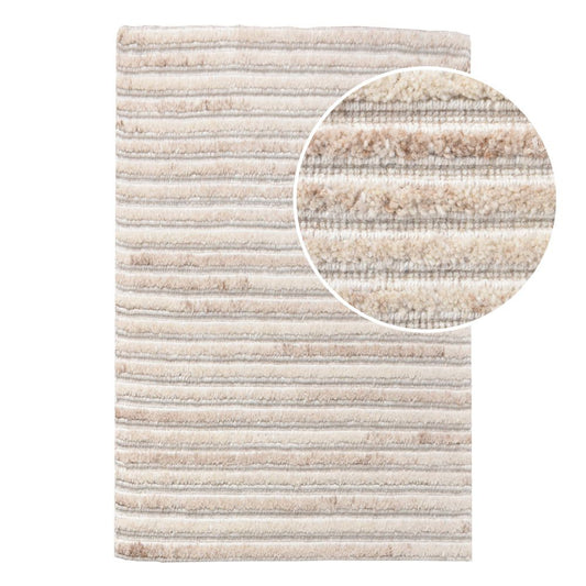 Χειροποίητο Πατάκι Εισόδου – Σχέδιο Ivory Mango, 60x90 cm