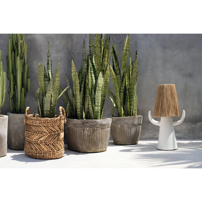Banana Leaf Basket - Zigzag Design, Medium