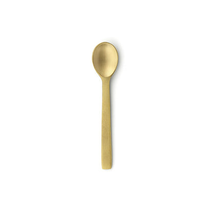 Gold Spice Spoon - Elegant Brass Sugar Spoon for Kitchen & Pantry