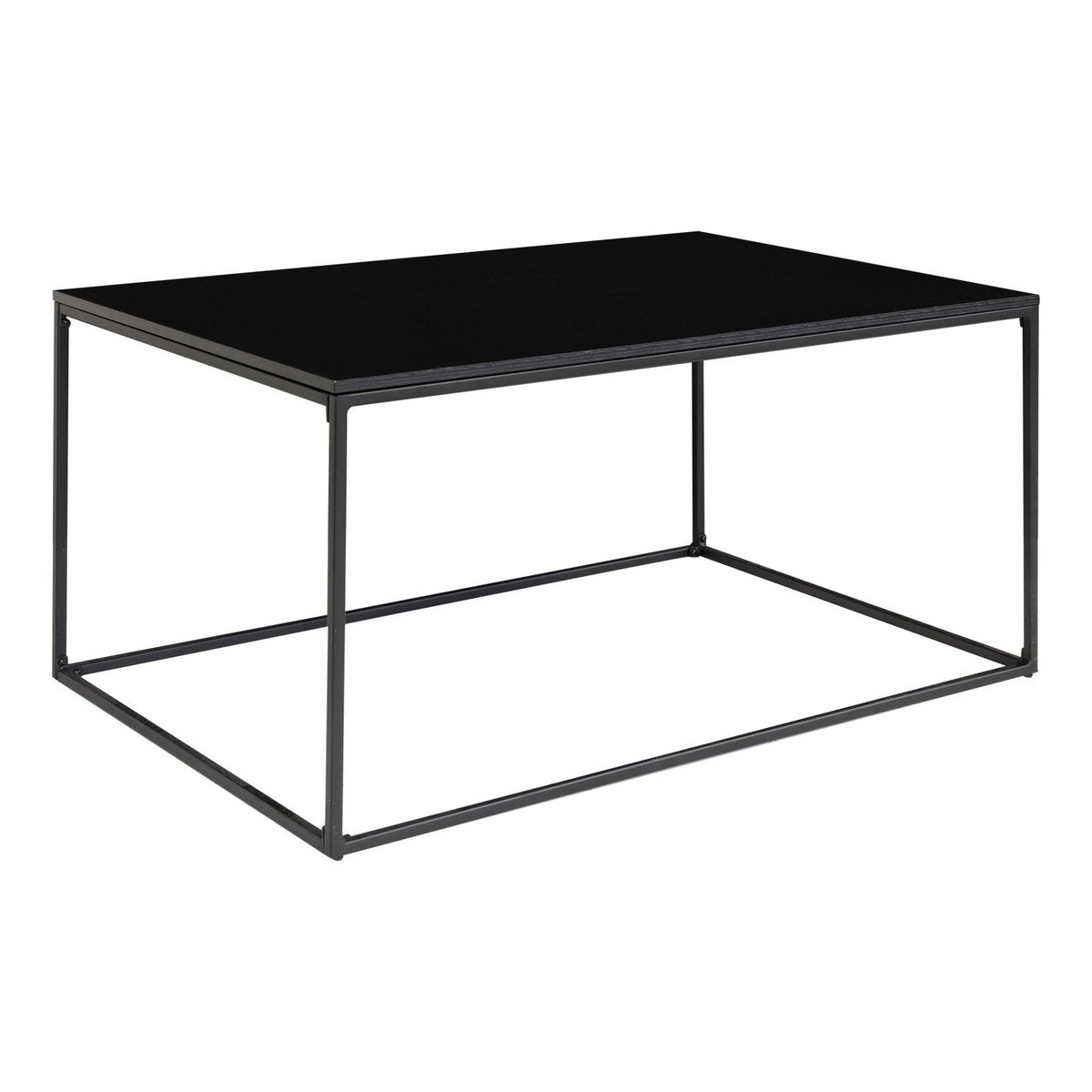 Vita Coffee Table - black, steel, 60x90x45cm