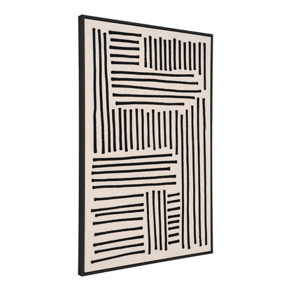 Canvas Wall Art Print - Modern Abstract, 60x90 cm