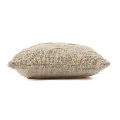 Boho Cotton Throw Cushion Cover - Natural Tribal Design, 50x50