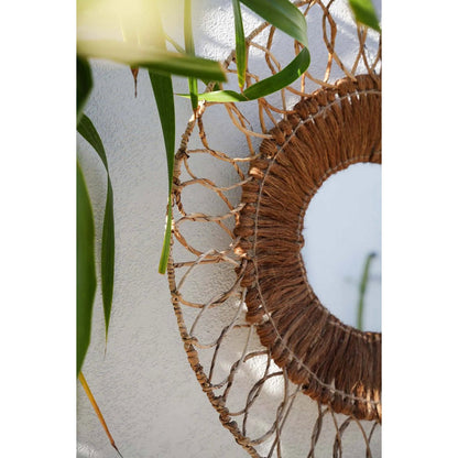 Natural Wall Mirror - Montezuma Aztec-Inspired Decor