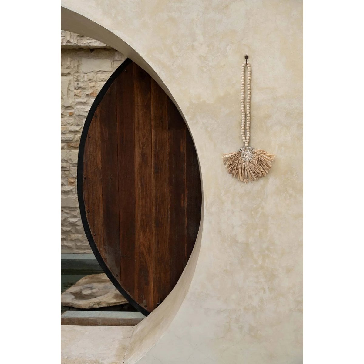 The Raffia Tajoe Tassel - Natural