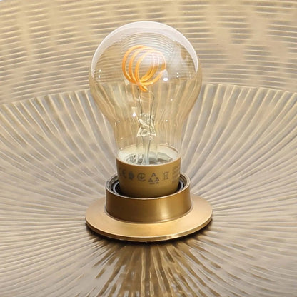 Brass Wall Lamp - Double Full Moon Design