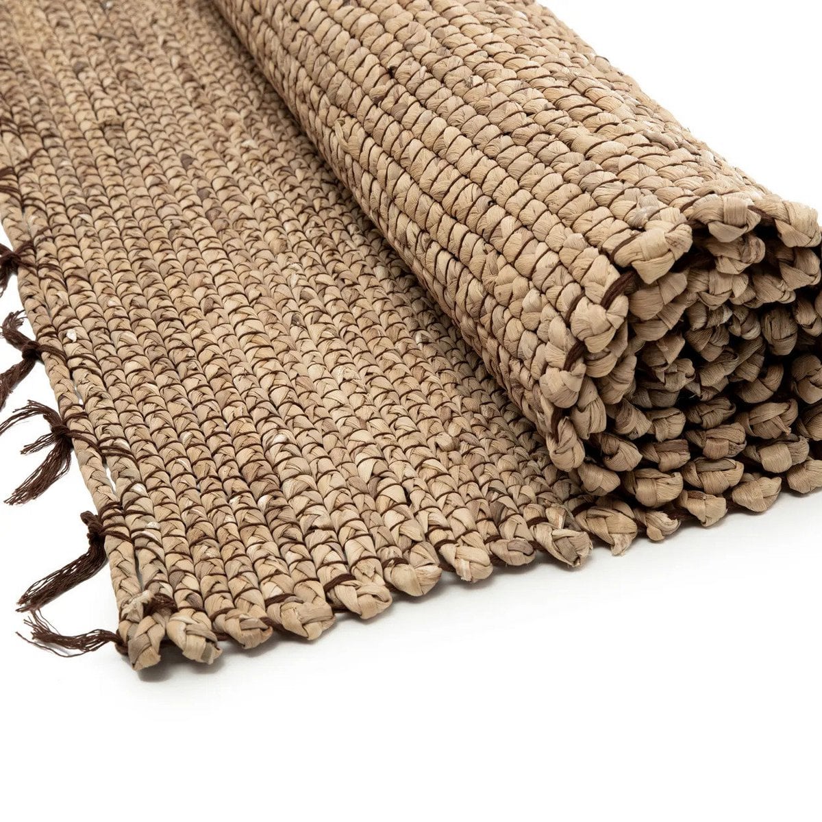 Natural Fiber Area Rug - Killing Field Design, 260x180 cm