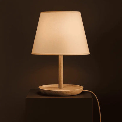 Emily Light Brown Wooden Lamp | Cable & Sustainable Design
