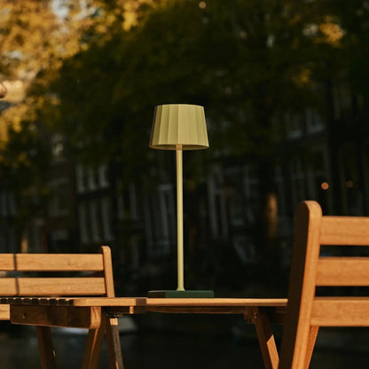 Wouter Sage Green Rechargeable Table Lamp | Wireless Charging & 120-Hour Battery Life