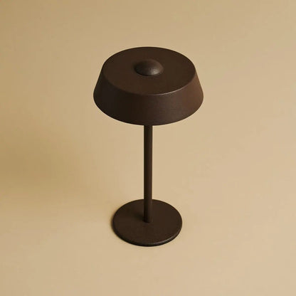 Mocha Brown USB Table Lamp | Dimmable Minimalist Bedside Light