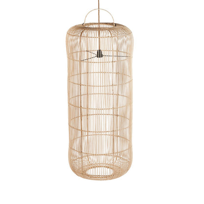 Rattan Pendant Light - XL Natural Handwoven Lighting