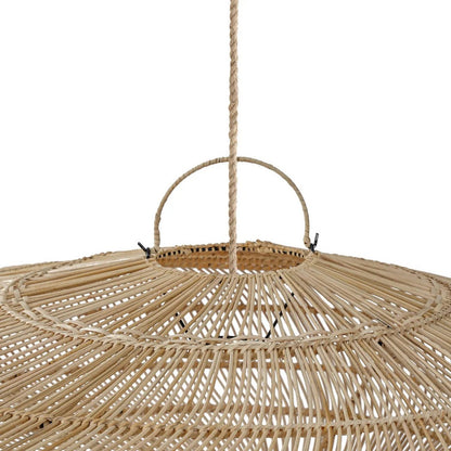 Rattan Pendant Light - Natural Macaron XL