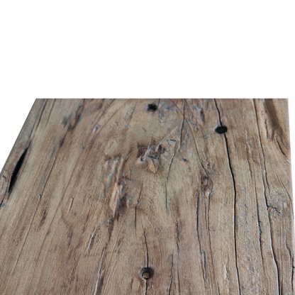 Reclaimed Wood Console Table – Farmwood Rustic Style, Large