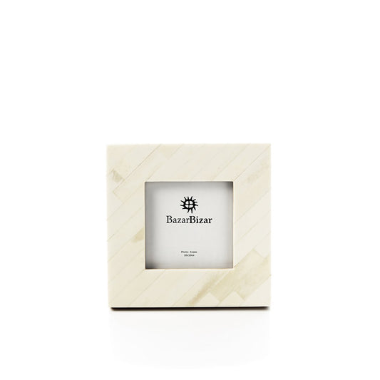Cadre Nomad Ivory - Blanc Crème - 10x10