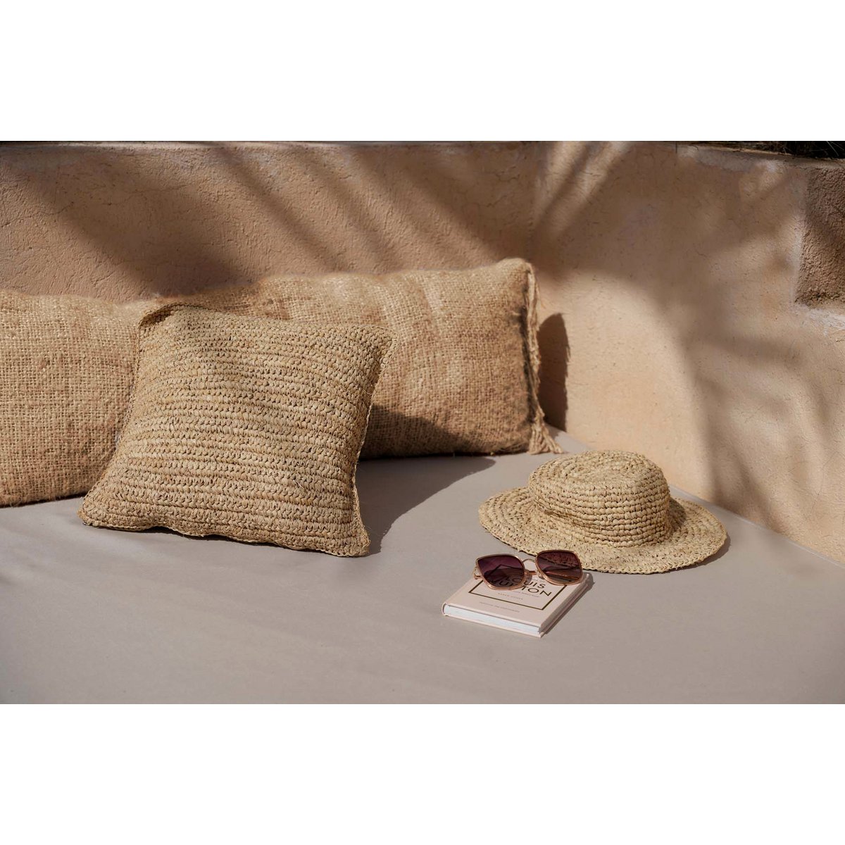 Beige Lumbar Cushion Cover - Oh My Gee Living