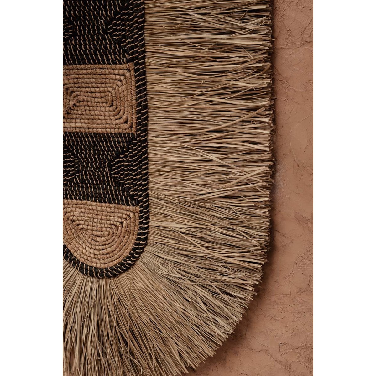 Natural Fiber Wall Decor - Large Round Dada Wall Art