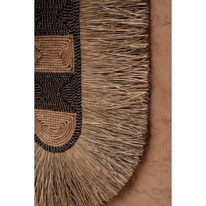 Natural Fiber Wall Decor - Large Round Dada Wall Art