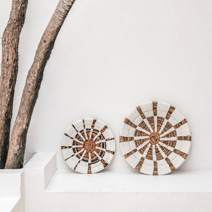 Banana Fiber Wall Basket - Nordic Wall Decor