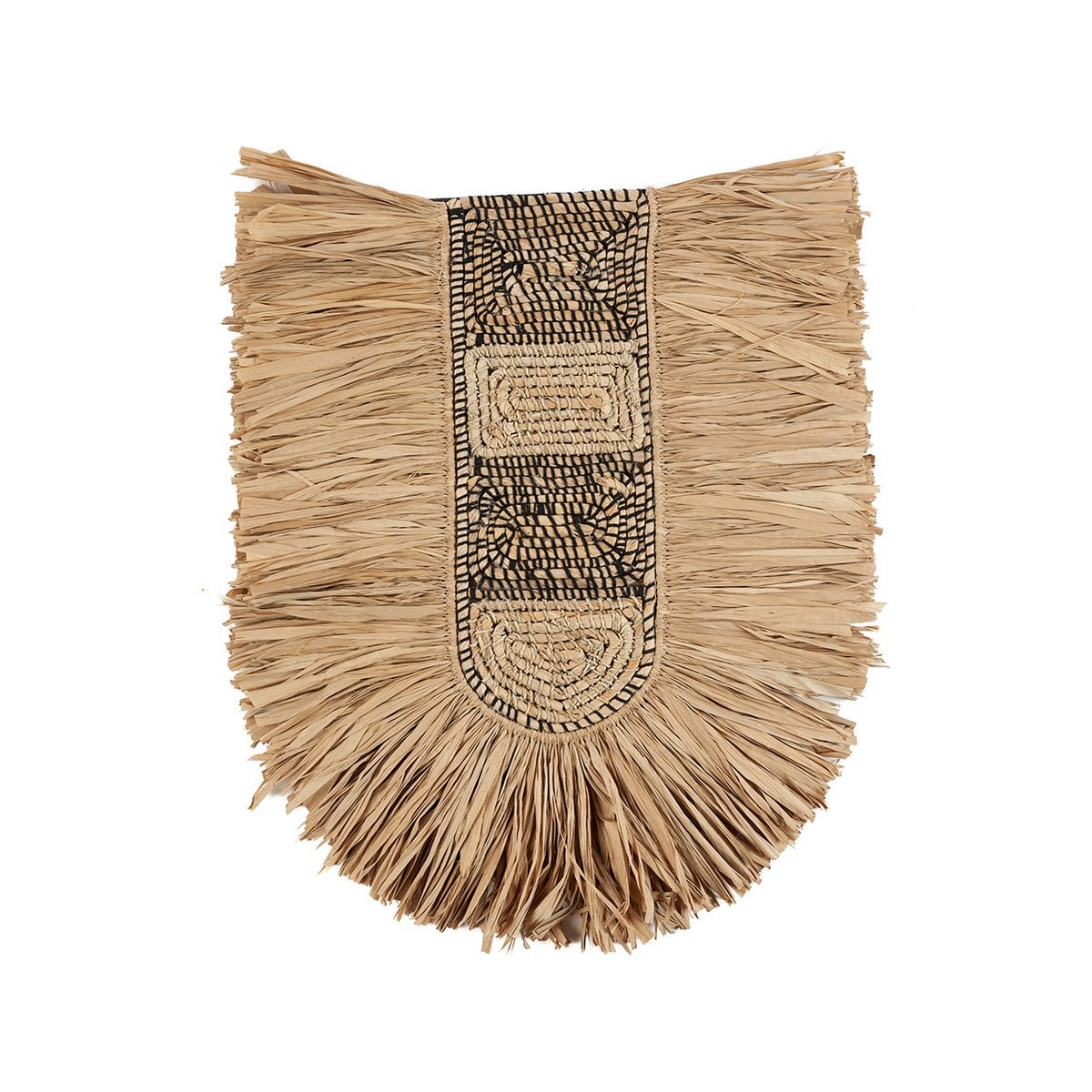 Natural Fiber Wall Decor - Large Round Dada Wall Art