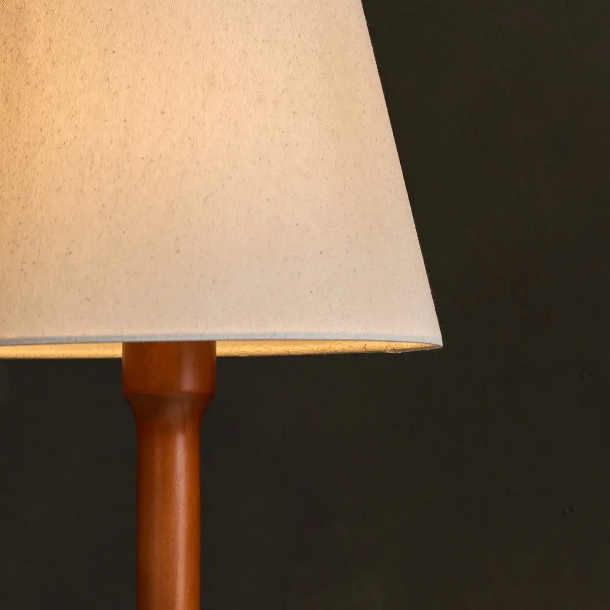 Wooden Table Lamp Chestnut Brown - Nova Stylish Lighting