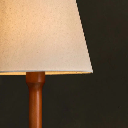 Wooden Table Lamp Chestnut Brown - Nova Stylish Lighting