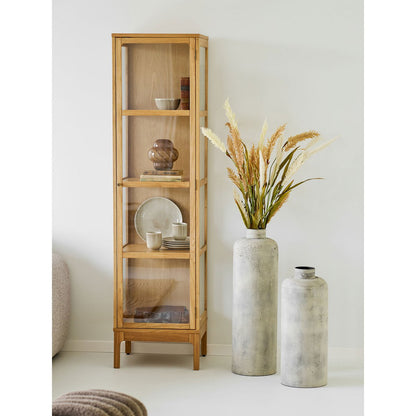 Metal Plant Pot - Antique Beige Decorative Pot, 60cm Tall