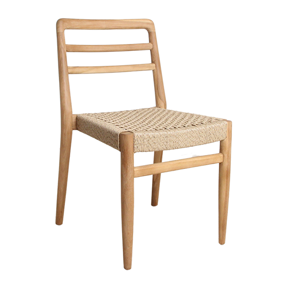 Teak Garden Chair - Natural FSC Wood Outdoor Seating