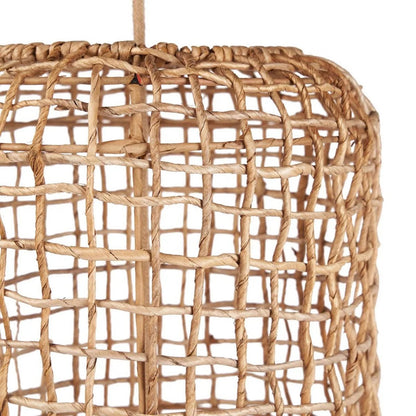 Banana Leaf Pendant Light - Natural Woven GuanYin - XXL