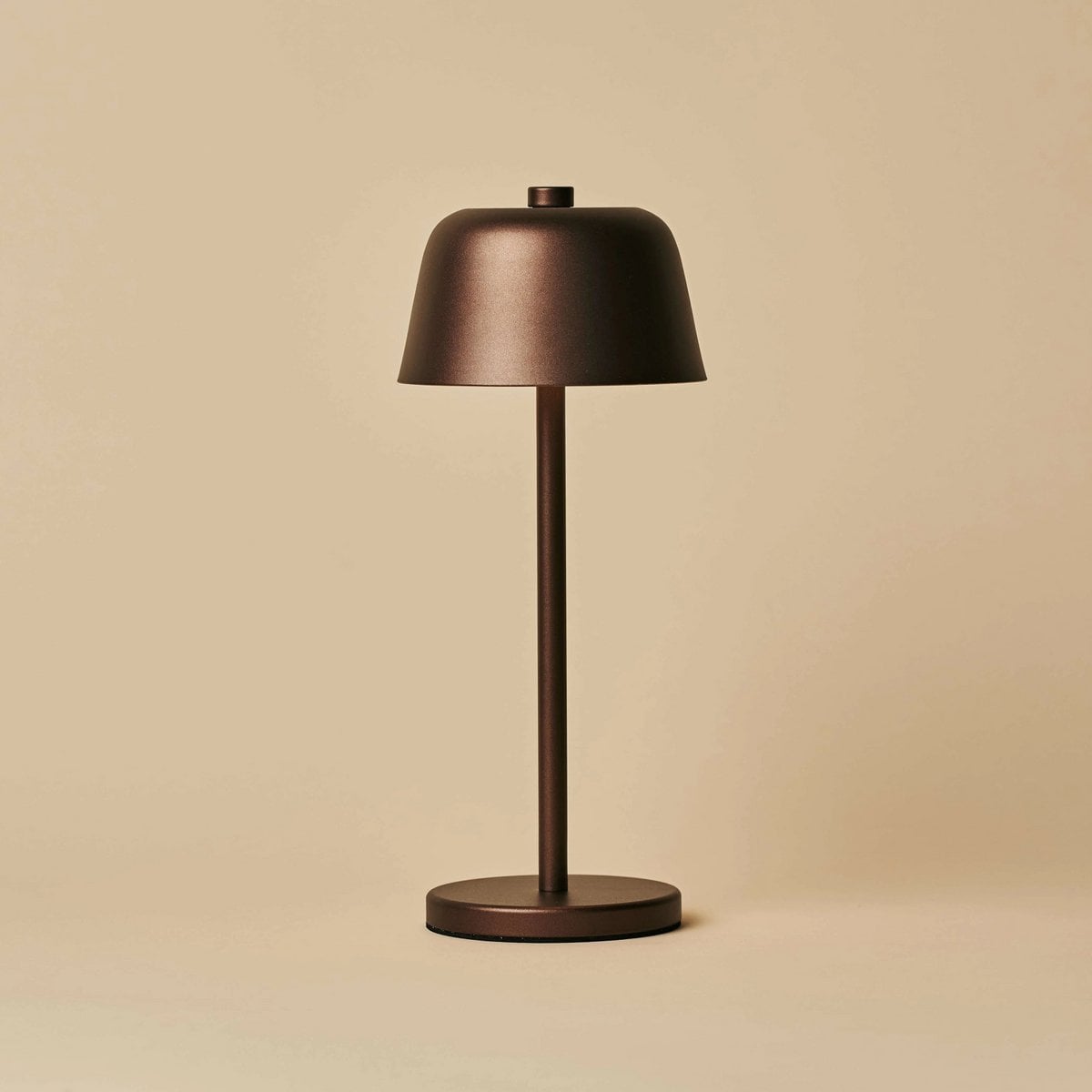 Espresso Brown Rechargeable Table Lamp | Cordless & Stylish Lighting